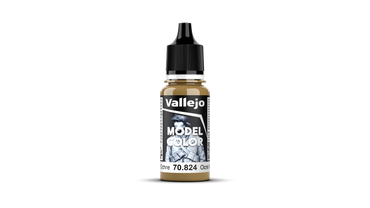 Vallejo Model Color: #133 - Orange Ochre - 18 ml Matt Acrylic Paint