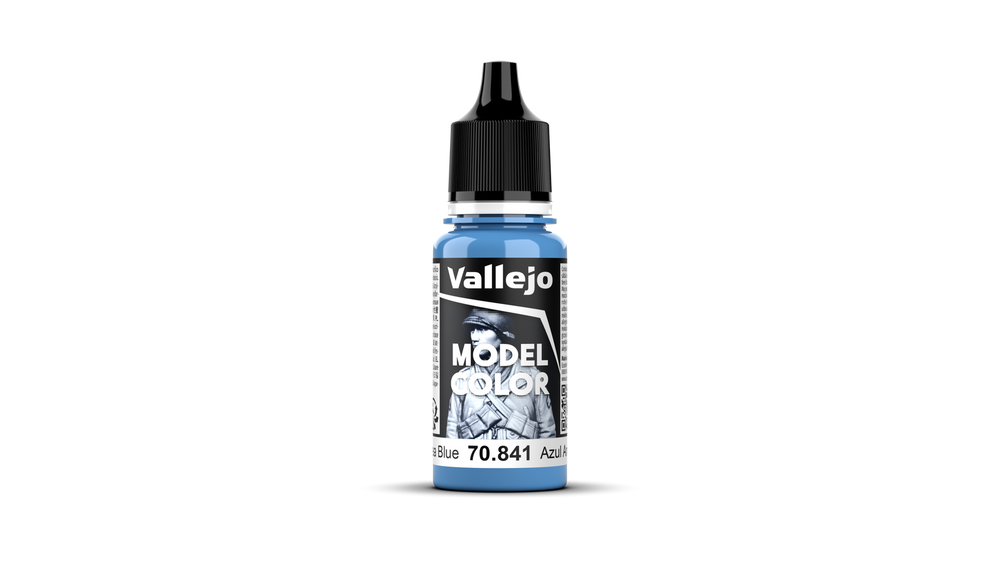 Vallejo Model Color: #066 - Andrea Blue - 18 ml Matt Acrylic Paint