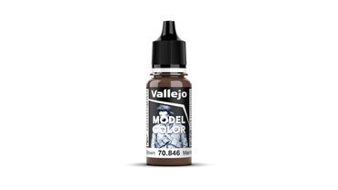 Vallejo Model Color: #154 - Mahogany Brown - 18 ml Matt Acrylic Paint