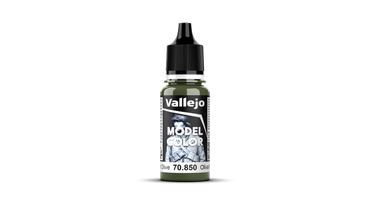 Vallejo Model Color: #094 - Medium Olive - 18 ml Matt Acrylic Paint