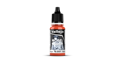 Vallejo Model Color: #030 - Bright Orange - 18 ml Matt Acrylic Paint