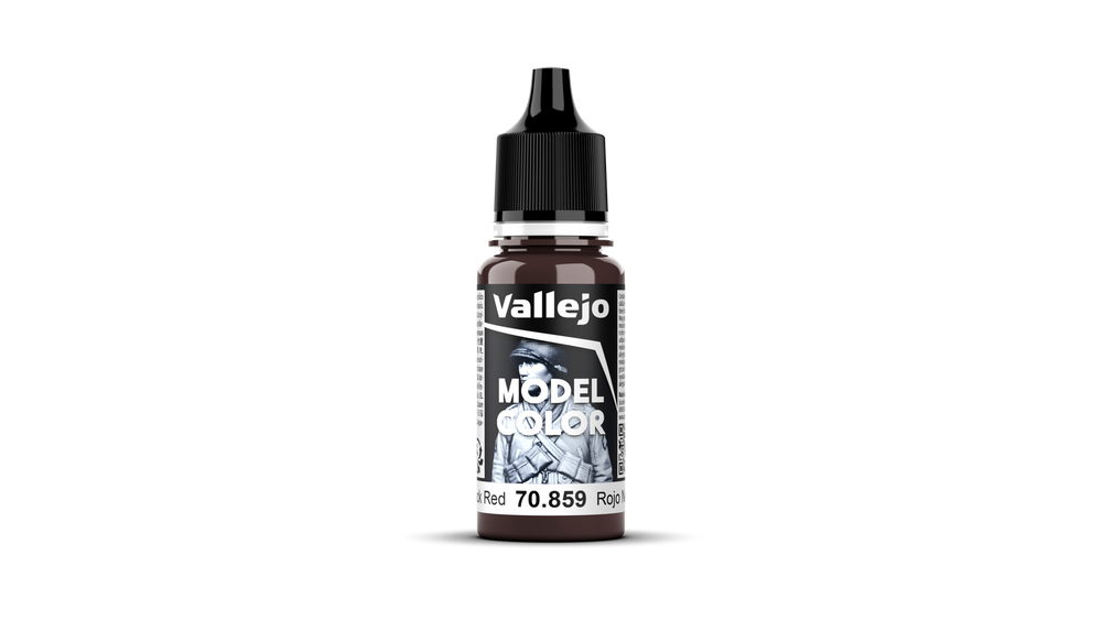 Vallejo Model Color: #041 - Black Red - 18 ml Matt Acrylic Paint