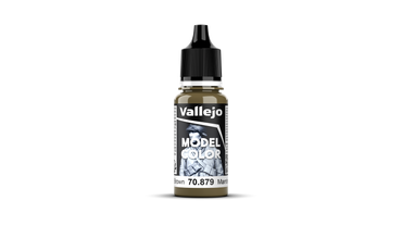 Vallejo Model Color: #127 - Green Brown - 18 ml Matt Acrylic Paint