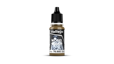 Vallejo Model Color: #134 - Khaki Grey - 18 ml Matt Acrylic Paint