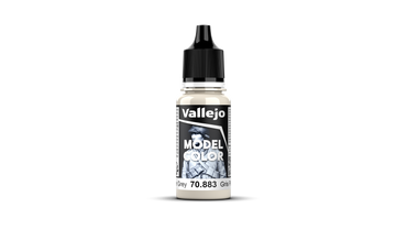 Vallejo Model Color: #166 - Silver Grey - 18 ml Matt Acrylic Paint