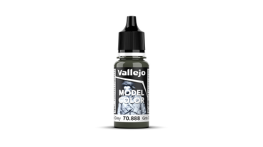 Vallejo Model Color: #107 - Olive Grey - 18 ml Matt Acrylic Paint