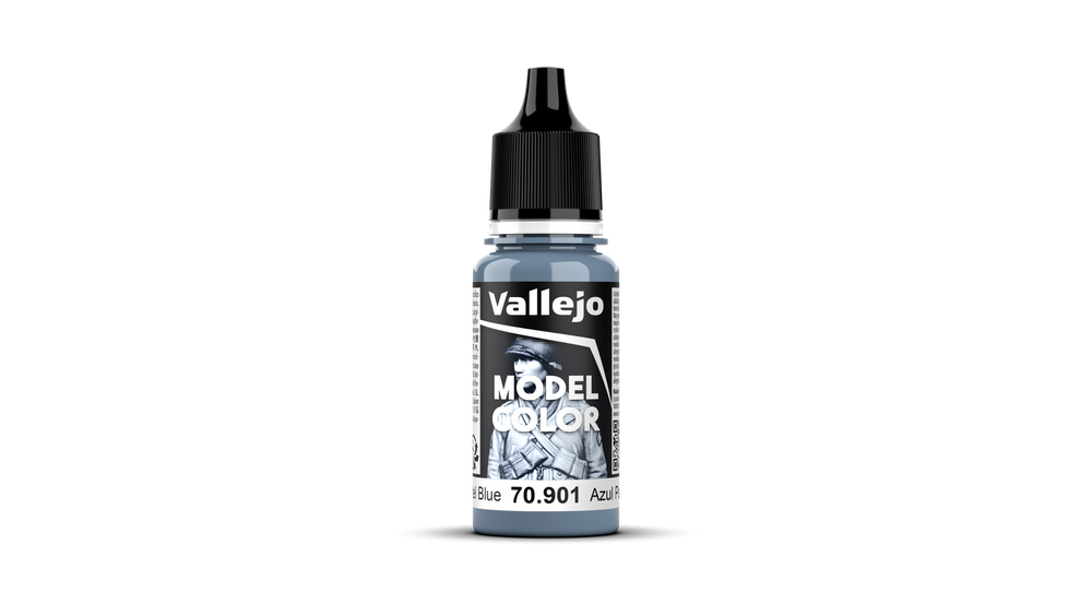 Vallejo Model Color: #058 - Pastel Blue - 18 ml Matt Acrylic Paint