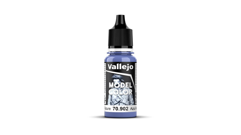 Vallejo Model Color: #055 - Azure - 18 ml Matt Acrylic Paint