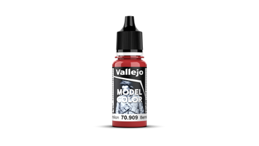 Vallejo Model Color: #032 - Vermilion - 18 ml Matt Acrylic Paint