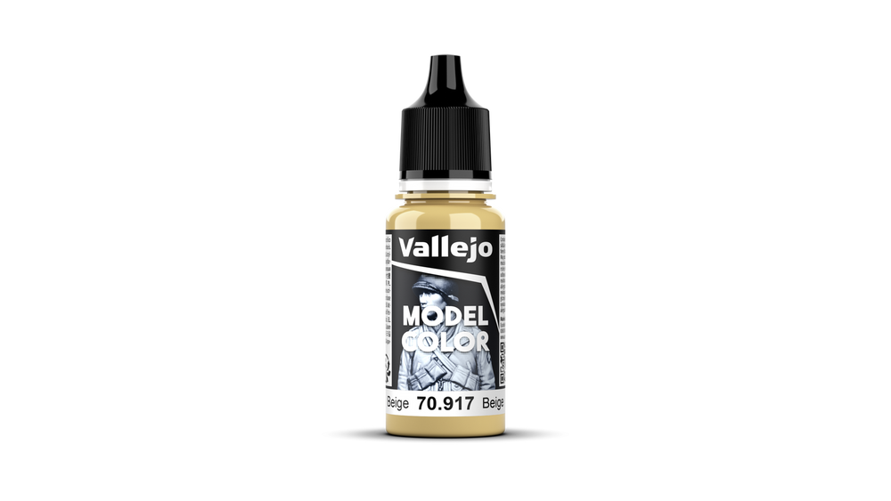Vallejo Model Color: #131 - Beige - 18 ml Matt Acrylic Paint