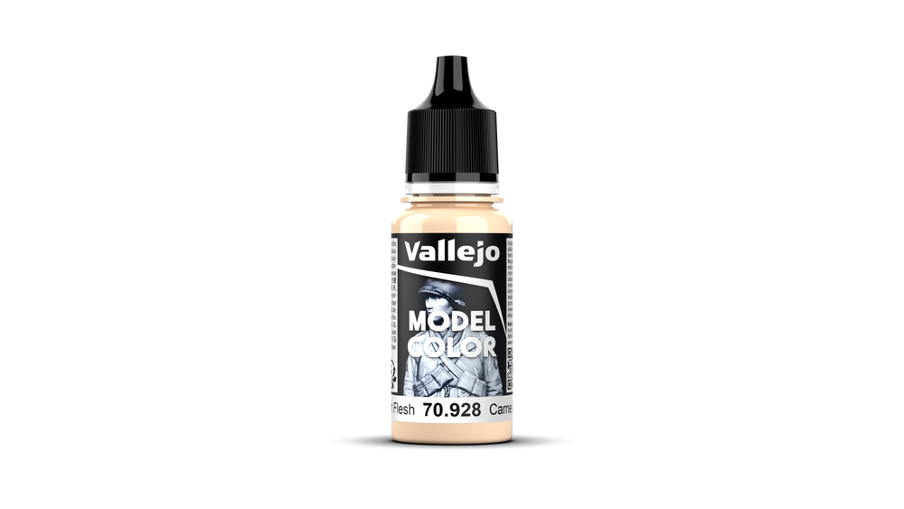 Vallejo Model Color: #005 - Light Flesh - 18 ml Matt Acrylic Paint
