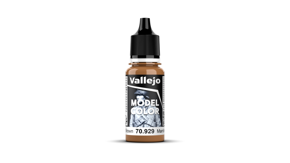Vallejo Model Color: #020 - Light Brown - 18 ml Matt Acrylic Paint