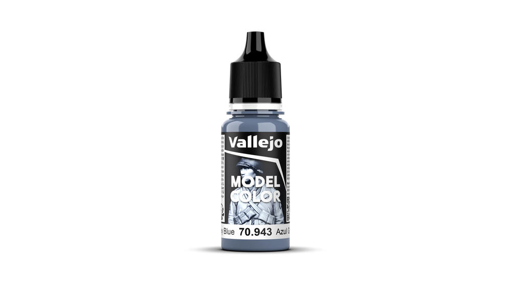 Vallejo Model Color: #172 - Grey Blue - 18 ml Matt Acrylic Paint