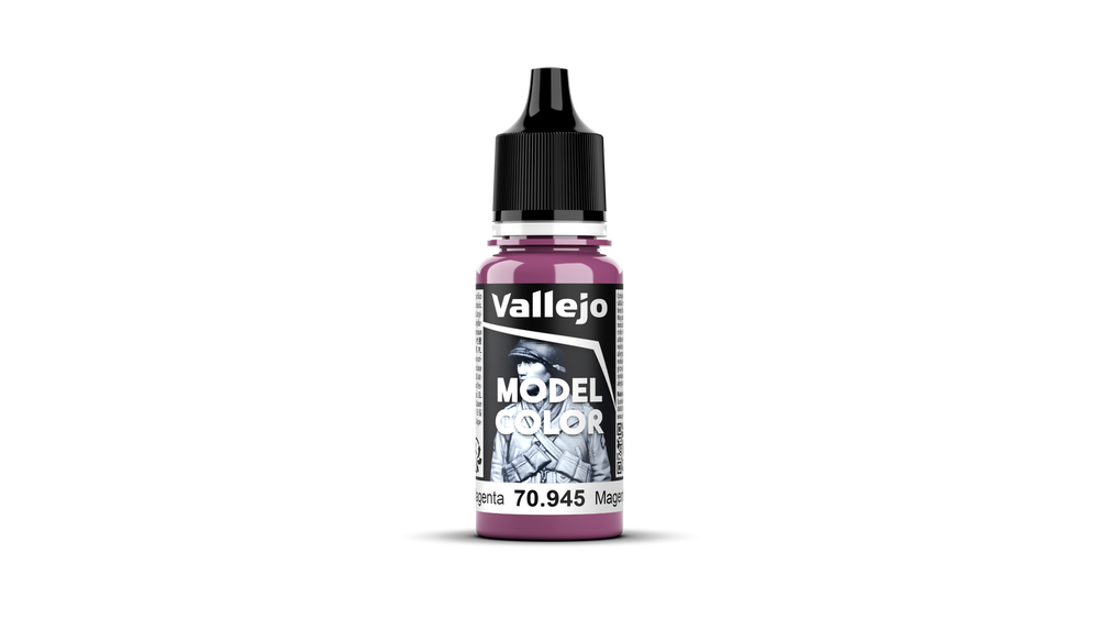 Vallejo Model Color: #044 - Magenta - 18 ml Matt Acrylic Paint