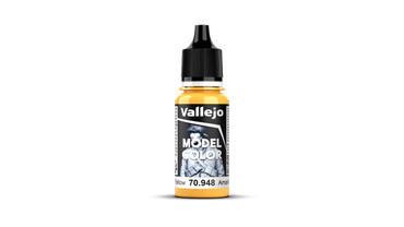 Vallejo Model Color: #028 - Golden Yellow - 18 ml Matt Acrylic Paint