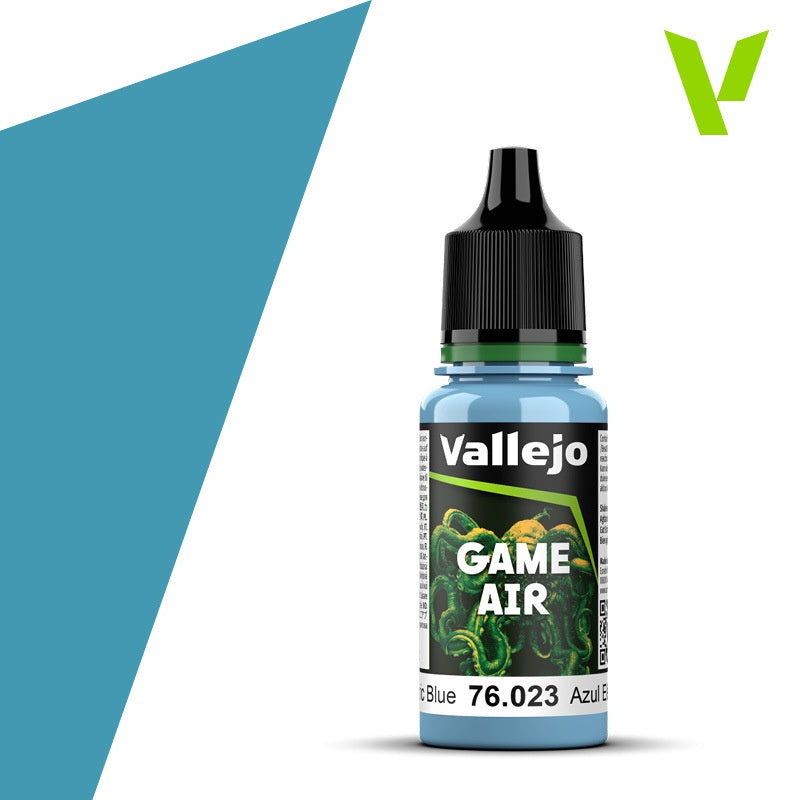 Vallejo Game Air Electric Blue 18 ml Acrylic Paint