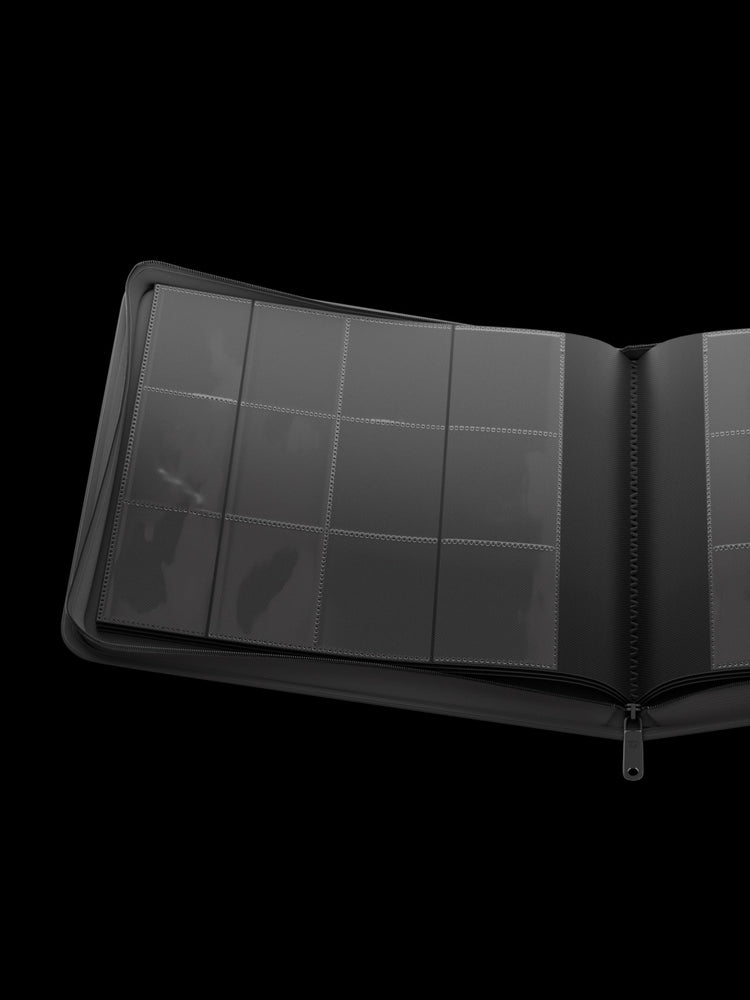 Limited Edition MEGA Capacity 12 Pocket Zip Binder - POG X Alpha Wolf