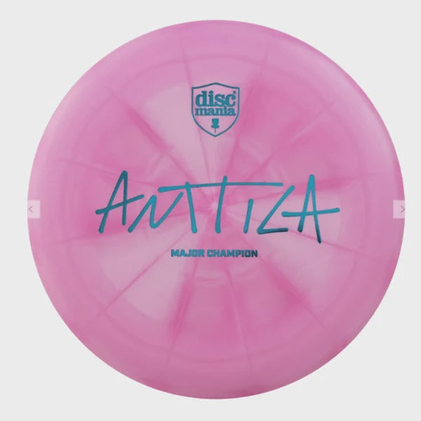 Discmania P1 - Anttila Major Champion Edition - D-Line Flex 3 - Vapour Line White/Pink 173g+