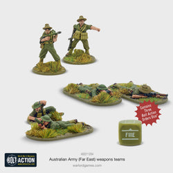 Bolt Action - Australian Army Weapons Teams - Far East