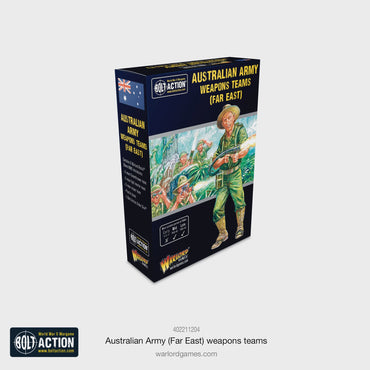 Bolt Action - Australian Army Weapons Teams - Far East