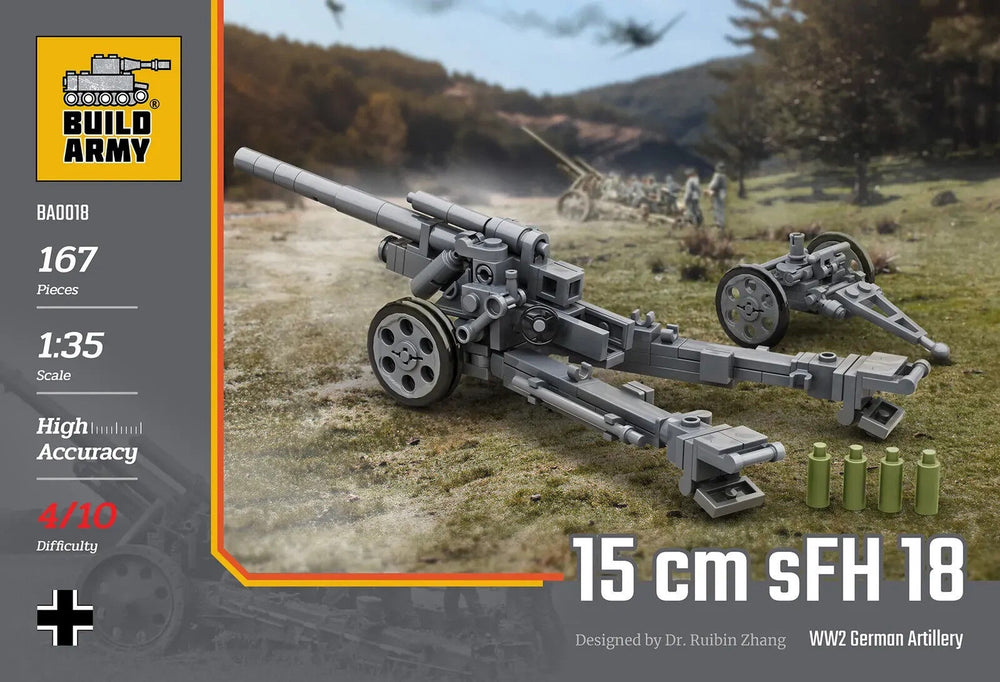 Build Army 15cm sFH 18