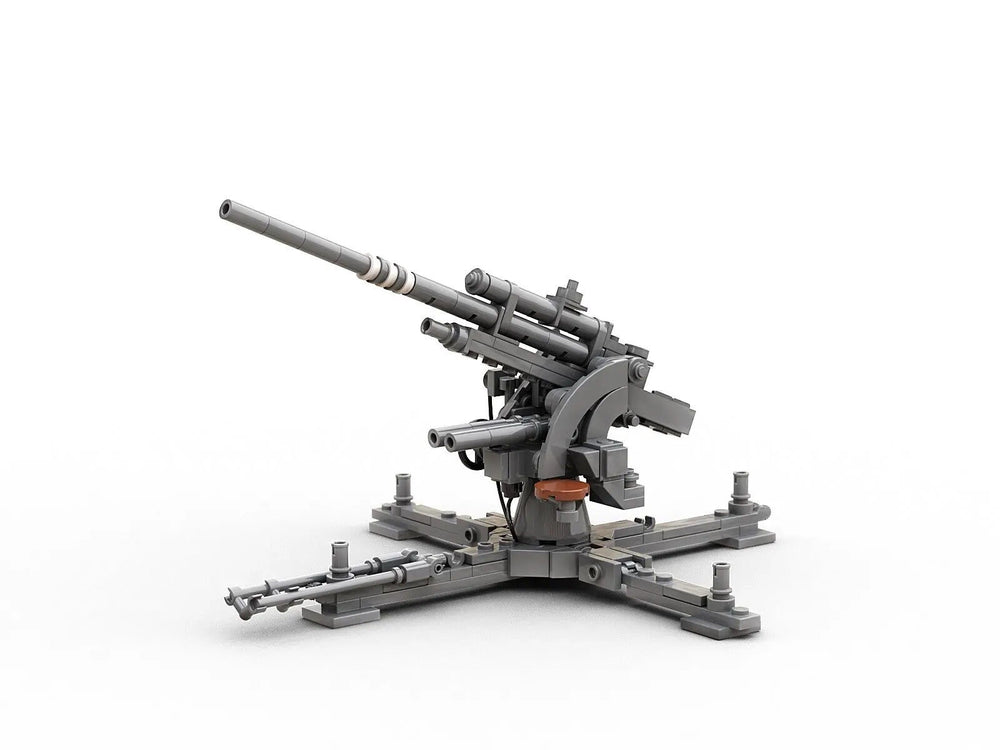 Build Army 88mm Flak 36 Artillery