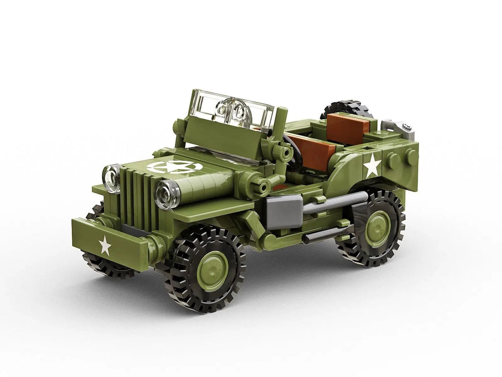 Build Army Willys Jeep