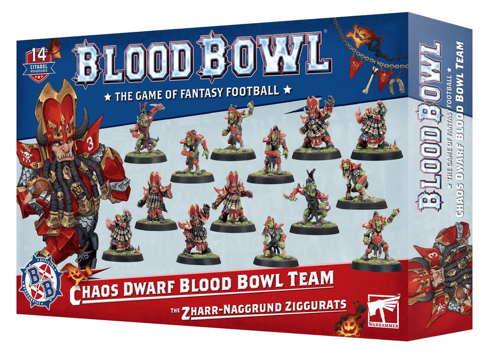 201-11 BLOOD BOWL: CHAOS DWARF TEAM