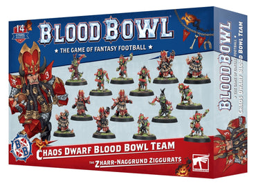 201-11 BLOOD BOWL: CHAOS DWARF TEAM