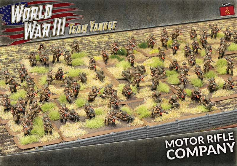 Team Yankee- Soviet Motor Rifle Company (x100 figs plastic)