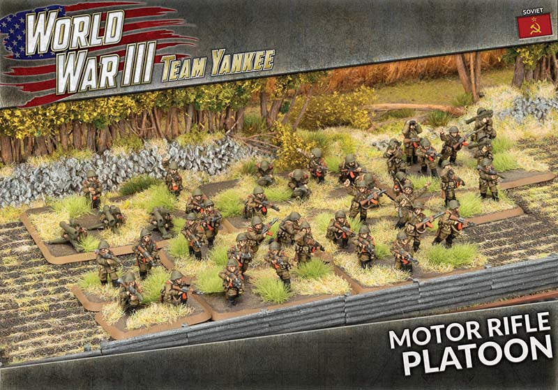 Team Yankee - Soviet Motor Rifle Platoon (x40 figs plastic)