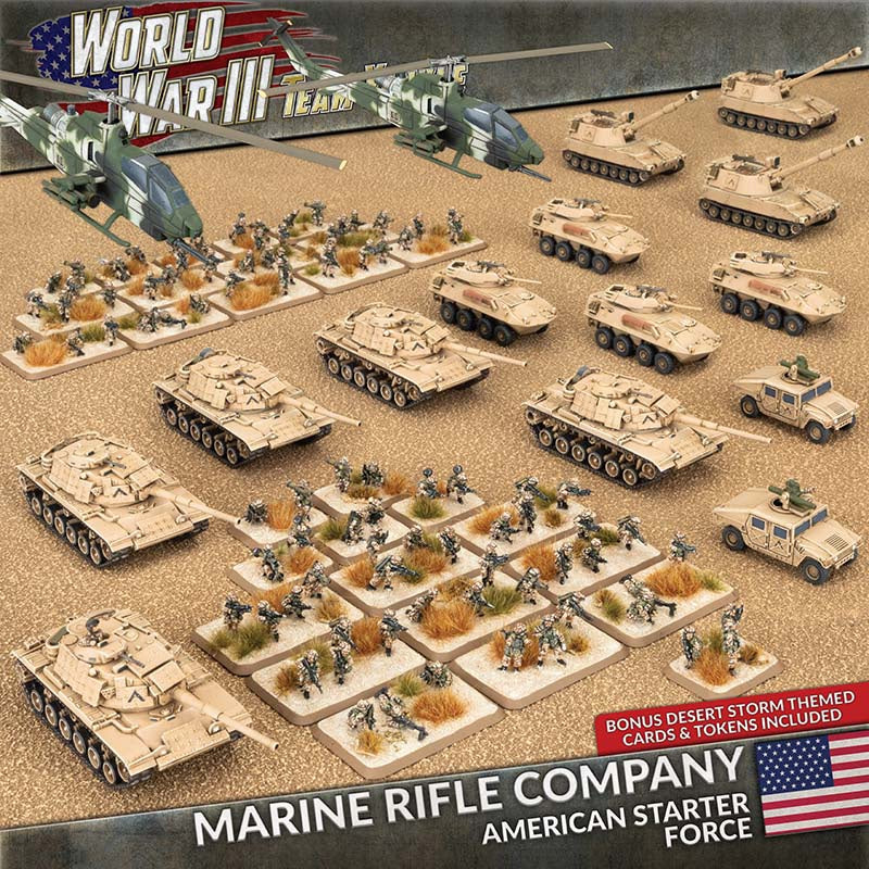 Team Yankee - Marine Rifle Company American Starter Force - Limited Run