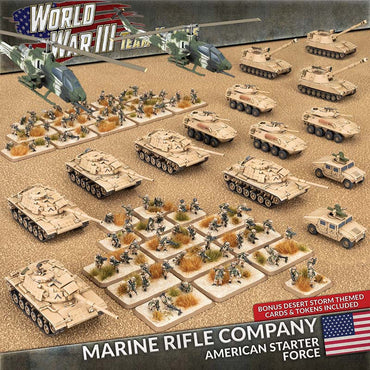 Team Yankee - Marine Rifle Company American Starter Force - Limited Run