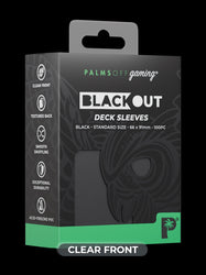 Blackout Deck Sleeves - Standard Size - Black