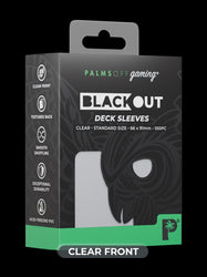 Blackout Deck Sleeves - Standard Size - Clear