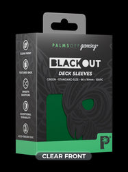 Blackout Deck Sleeves - Standard Size - Green