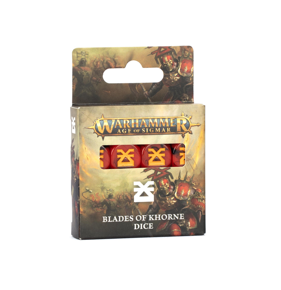 83-39 AGE OF SIGMAR: BLADES OF KHORNE DICE