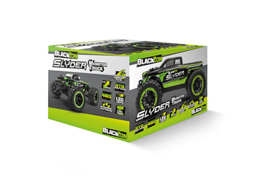 Blackzon Slyder MT 1/16 4WD Electric Monster Truck - Green