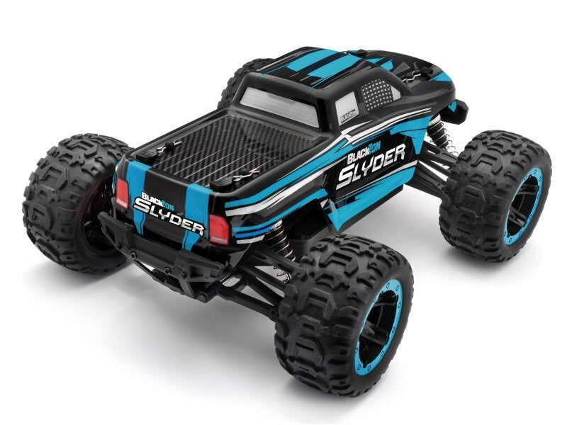 Blackzon Slyder MT 1/16 4WD Electric Monster Truck - Blue