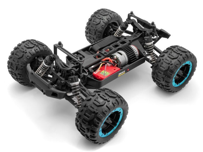 Blackzon Slyder MT 1/16 4WD Electric Monster Truck - Blue