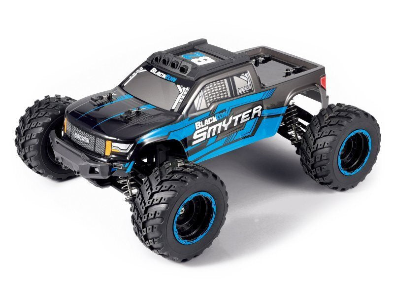 BlackZon Smyter MT 1/12 4WD Electric Monster Truck - Blue