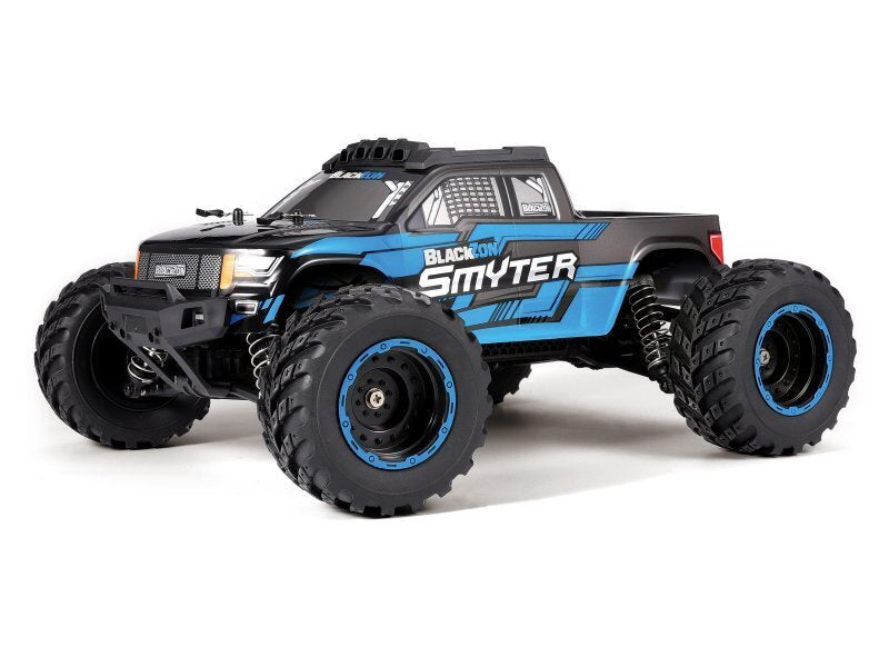 BlackZon Smyter MT 1/12 4WD Electric Monster Truck - Blue