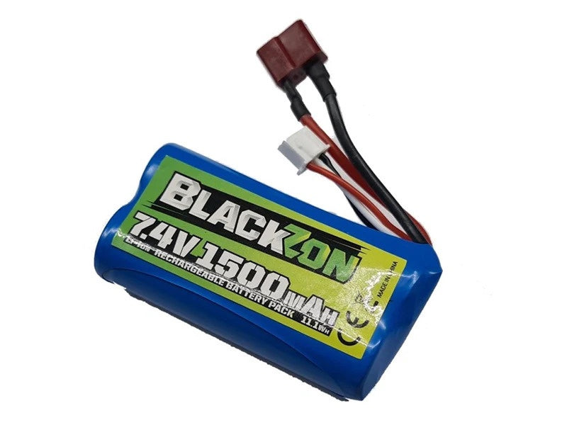 BLACKZON SMYTER BATTERY PACK (LI-ION 7.4V 1500MAH) W/T-PLUG