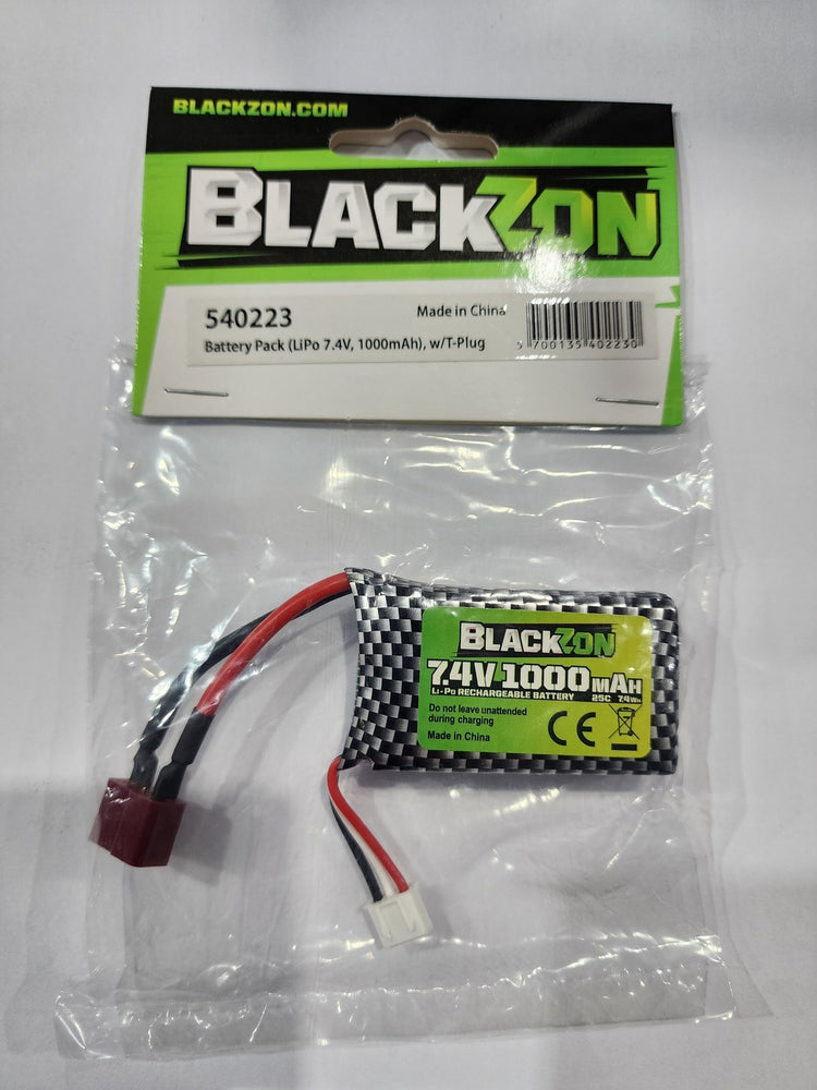 Blackzon Battery Pack (LiPo 7.4V 1000mAh)