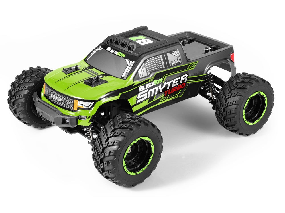 BLACKZON 1/12 SMYTER MT TURBO 4WD 3S BRUSHLESS RTR MONSTER TRUCK - GREEN