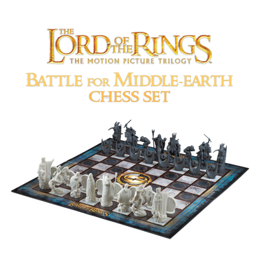 LORD OF THE RINGS Chess Set: Battle For Middle-Earth