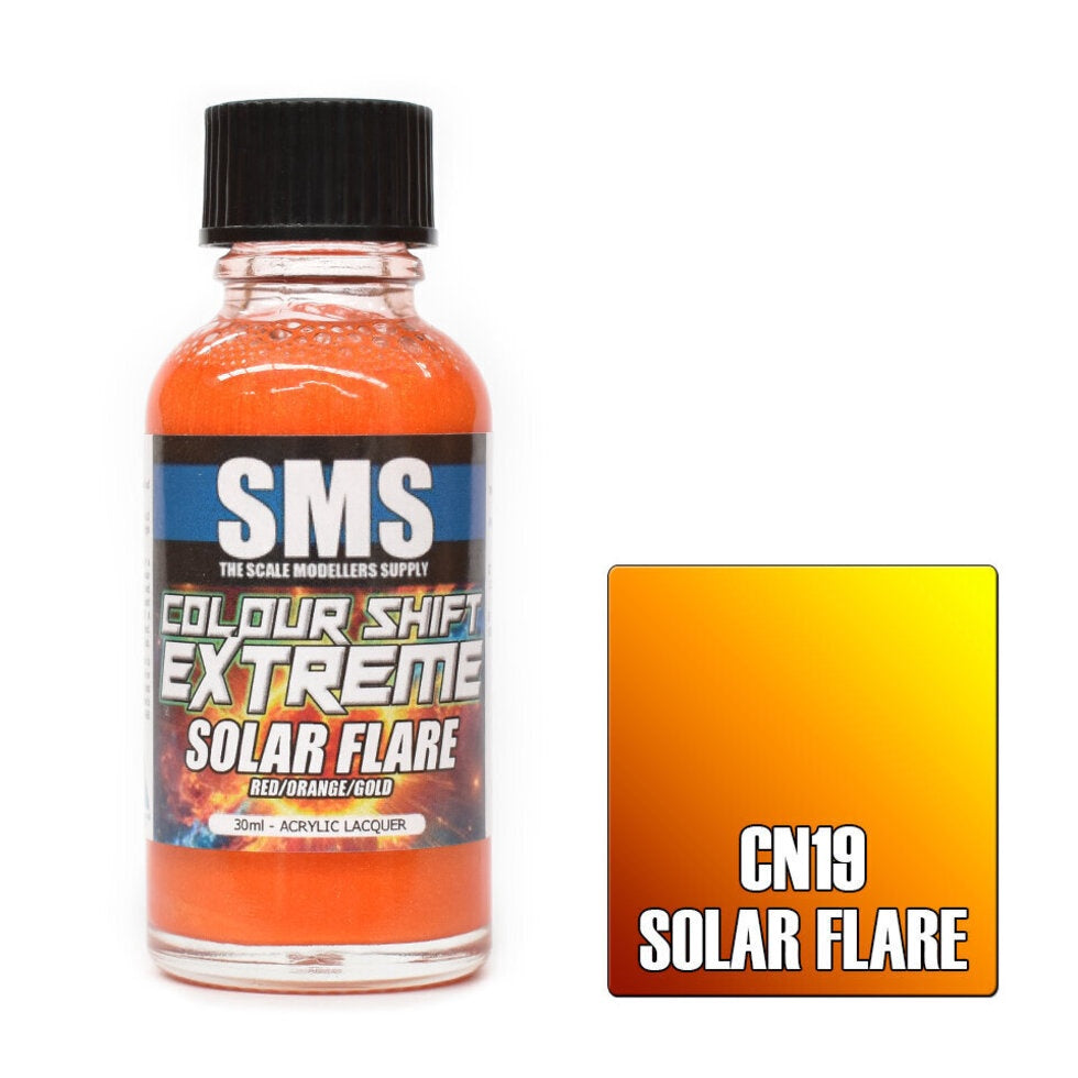 Colour Shift Extreme SOLAR FLARE (RED/ORANGE/GOLD) 30ml