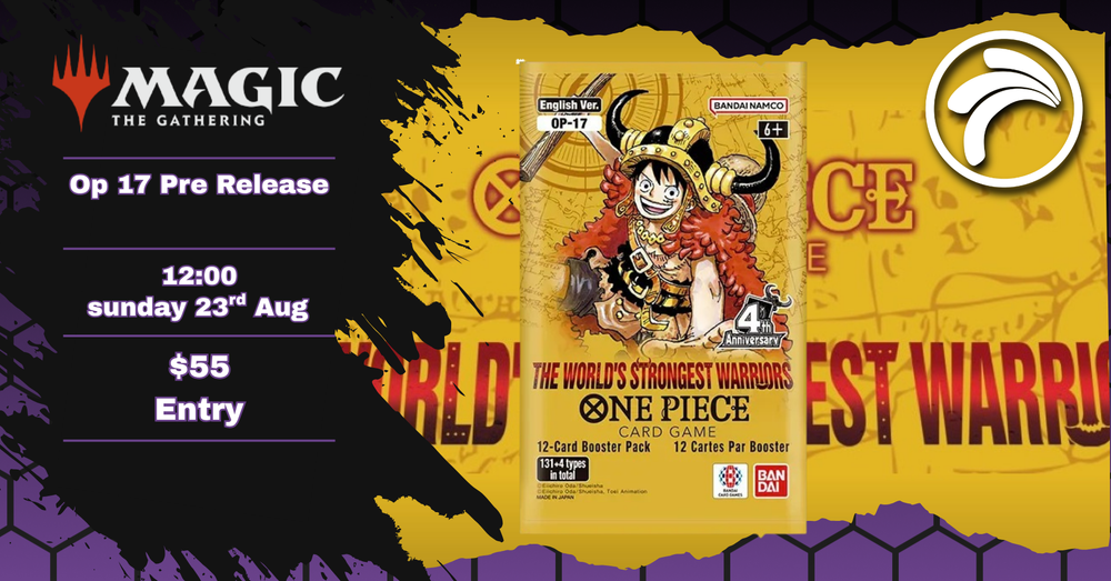 Guf Geelong - One Piece - OP-17 Prerelease Ticket