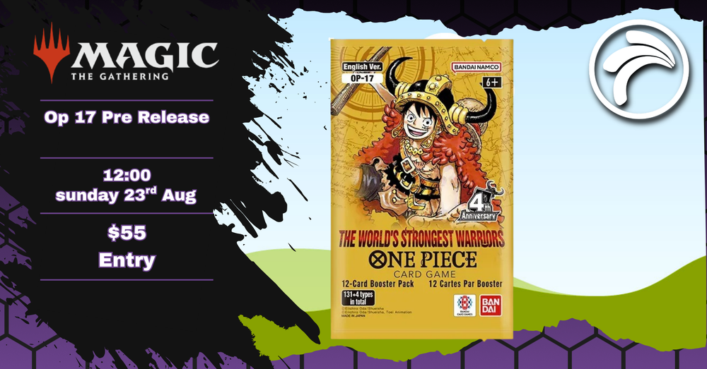 Guf Geelong - One Piece - OP-17 Prerelease Ticket