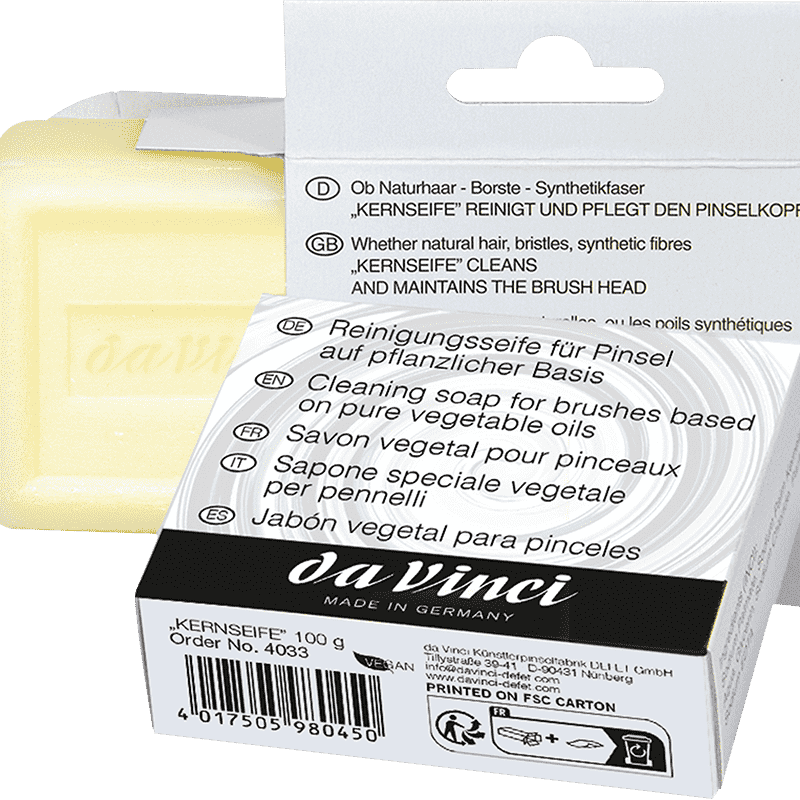 da Vinci Series 4033 KERNSEIFE Brush Soap - 100 g in carton packing